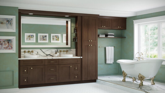 Bathroom shaker kodiak